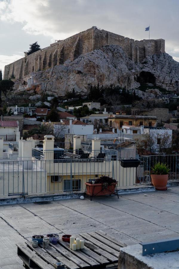 Plaka With Acropolis Rooftop View Access Атина Екстериор снимка